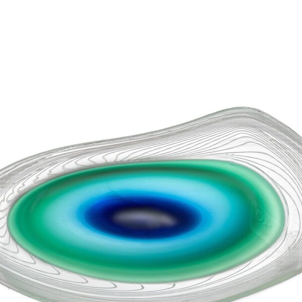 Green & Teal Incalmo Wall Platter