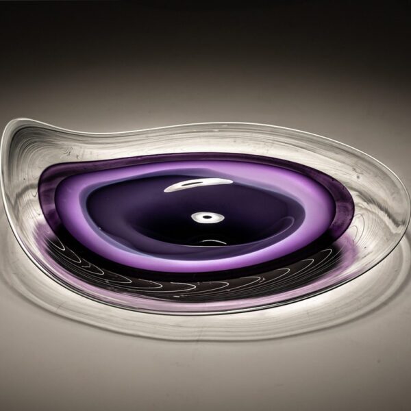 Purple & Lilac Incalmo Wall Platter